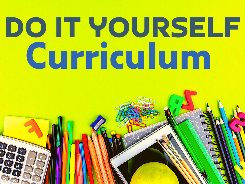 Do-It-Yourself Homeschool Curriculum Sample (with full week example