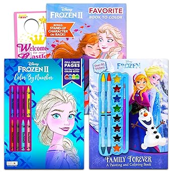 disney frozen coloring book